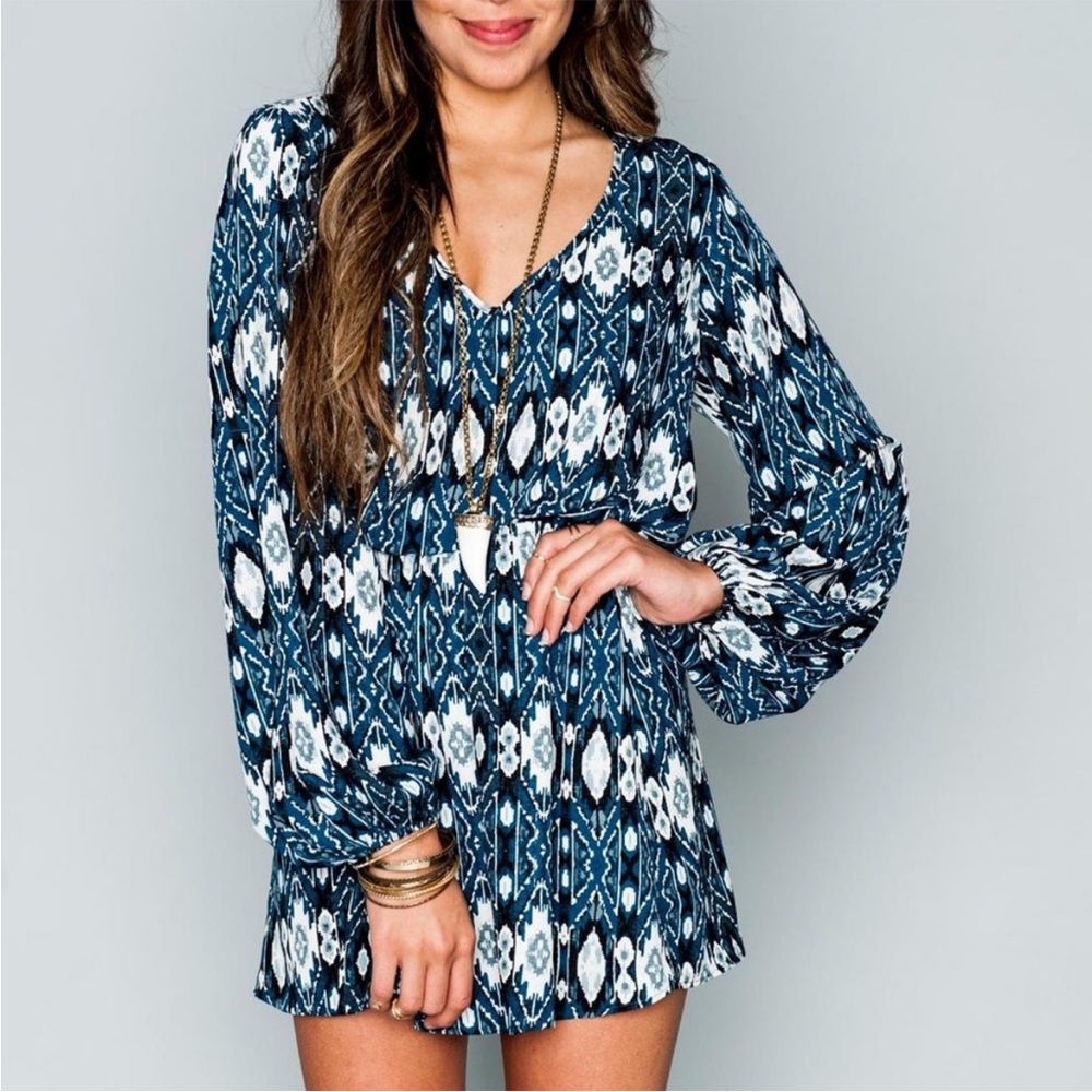Show Me Your Mumu Rainey Mini Dress. Size Medium